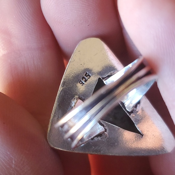 New Ruby in Fuchsite 925 Silver Ring. - Picture 4 of 15